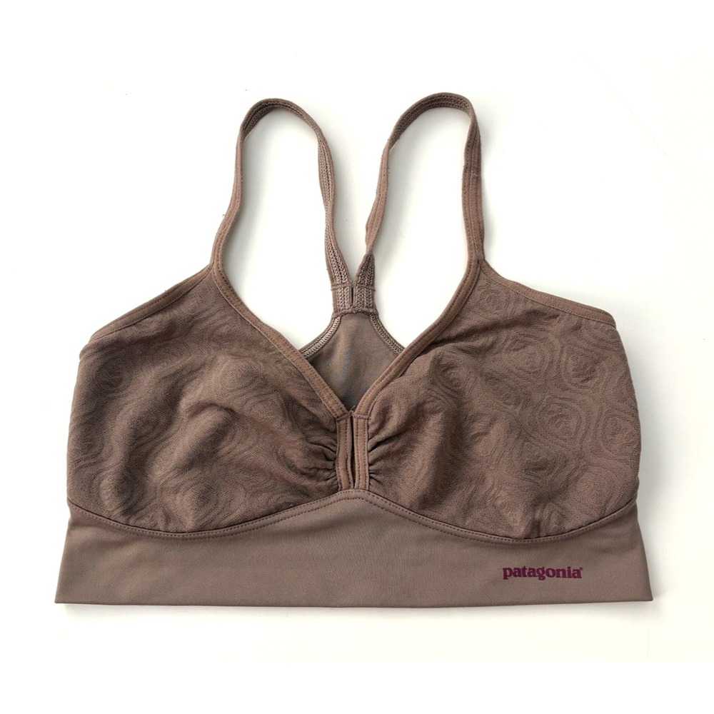 Patagonia Barely Everyday Bra Women's XS Brown Racerback Low Impact 32350